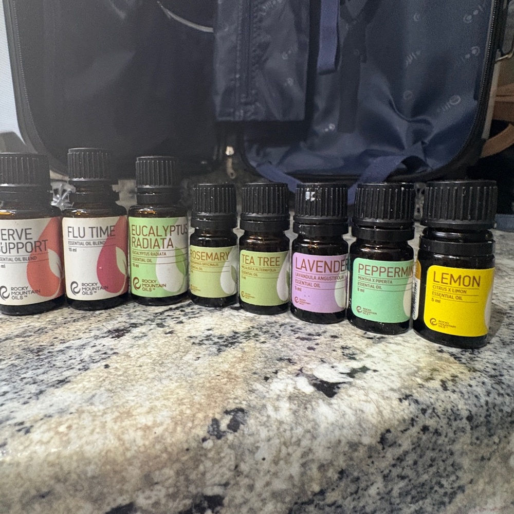 Used essential oils